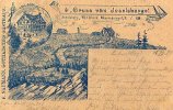  1894 Deutschland Inselsberg gelaufen