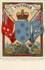 Australien Wappenkarte -