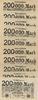 Deutsches Reich 200ooo Mark 9.August Ro.99b -