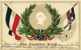 Deutschland Patriotische Karte -