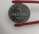 Weimar 3 Mark 1923 E Proof