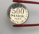 Weimar 500 Mark 1923 E Proof, feinst