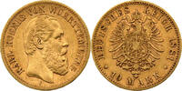 Württemberg 10 Mark Karl -