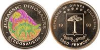 Äquatorialguinea 1000 Francos Stegosaurus -
