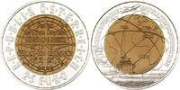 Österreich 25 Euro Europäische Satellitennavigation - in Kapsel -