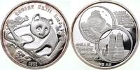 China 5 Oz Silbermedaille Panda-Medaille zur Internationalen Münzmesse in München -