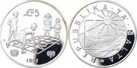 Malta 5 Pfund Spielende Kinder, Jahr des Kindes -