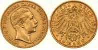 Preussen 10 Mark Wilhelm II., seltener Jahrgang -