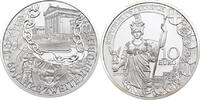 Österreich 10 Euro 60 Jahre 2. Republik, OVP -
