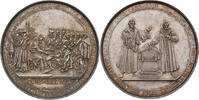 Augsburg Medaille Übergabe Konfession -