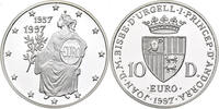 Andorra 10 Diners Europa mit Olivenzweig -