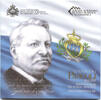 San Marino 1 Cent - 2 Euro (3,88 €), KMS Kursmünzensatz Giovanni Pascoli -