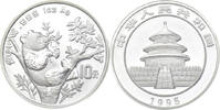 China 10 Yuan Panda, großer Zweig -