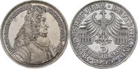 BRD 5 DM 1955 Markgraf von Baden vz, Rdf. 927.70 元  ＋  77.18 元 运费