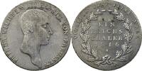 Preussen Taler Friedrich Wilhelm III. -