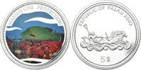 Palau 5 Dollars Napoleonfisch -