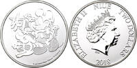 Niue 2 Dollars Mickey Mouse -