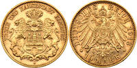 Hamburg 10 Mark Stadtwappen -