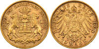 Hamburg 10 Mark Stadtwappen -