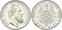 Württemberg 2 Mark Karl -
