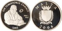 Malta 5 Liri Malta, 5 Liri, Temistokle Zammit, 2006, PP -