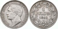 Württemberg 1 Gulden Wilhelm I. -