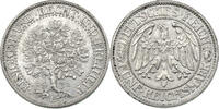 Weimar 5 Reichsmark Eichbaum -