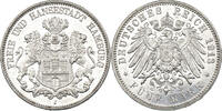 Hamburg 5 Mark Stadtwappen -
