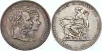 Österreich Doppelgulden (2 Gulden) Franz Josef I., Auf die Hochzeit mit Elisabeth von Bayern (Sissi) -
