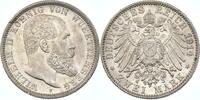 Württemberg 2 Mark Wilhelm II. -