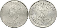 Weimar 3 Reichsmark Goethe -