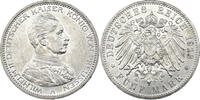 Preussen 5 Mark Wilhelm II. in Uniform -