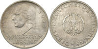 Weimar 5 Reichsmark Lessing -