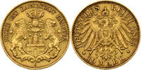 Hamburg 10 Mark Stadtwappen -