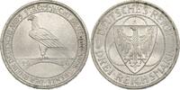 Weimar 3 Reichsmark 1930 A Rheinlandr&auml;umung fast st, min. Rdf. 740.60 元  ＋  77.18 元 运费