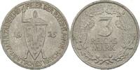 Weimar 3 Reichsmark 1925 A Rheinlande vz+ 459.95 元  ＋  77.18 元 运费