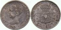 Spanien 50 Centimos Alfonso XIII. -