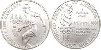 USA 1 Dollar Olympische Spiele 1996 in Atlanta - Tennis -
