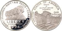 USA 1 Dollar Women in Military Service Memorial -
