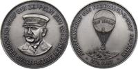 Deutschland Silbermedaille Medaille zum Gedenken an Ferdinand Graf von Zeppelin -
