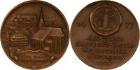 Tübingen Bronzemedaille 450 Jahre Eberhard-Karls-Universität - Stadtansicht und Siegel über Schrift -