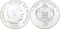 Monaco 5 Euro Albert II., OVP -