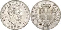 Italien 5 Lire Vittorio Emanuele II. -