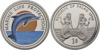 Palau 1 Dollar Delfin -