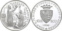 Andorra 10 Diners Kaiserkrönung Karls I. -