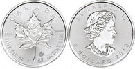 Kanada 5 Dollars Maple Leaf - Incuse -