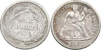 USA 1 Dime Seated Liberty -