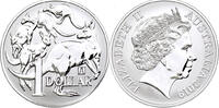 Australien 1 Dollar Känguru -Willis Tower Privy Mark -