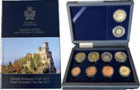 San Marino 1 Cent - 2 Euro, KMS Kursmünzensatz, OVP -