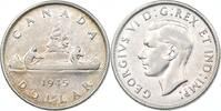 Kanada 1 Dollar Kanu - George VI. -